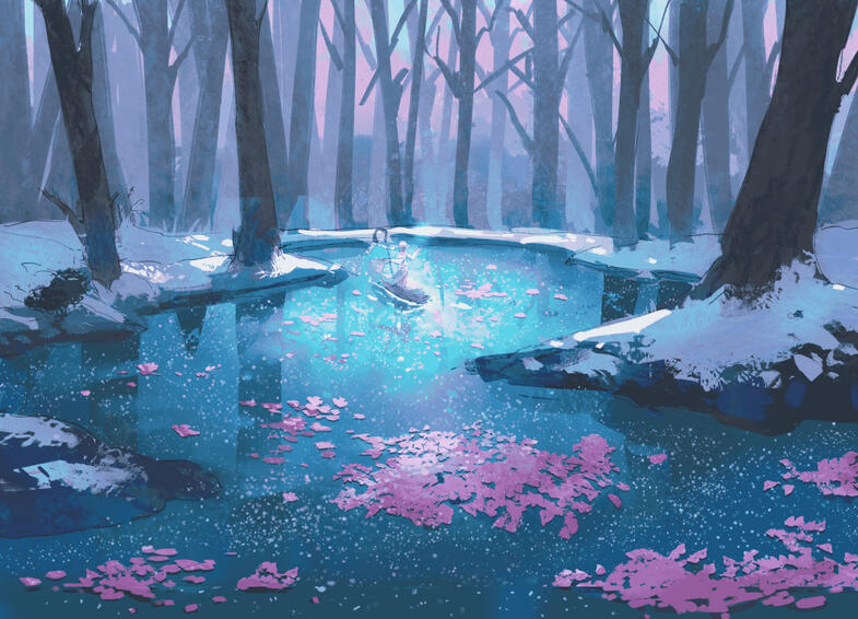 Concept Art Background for Closed Species Fairy Vials