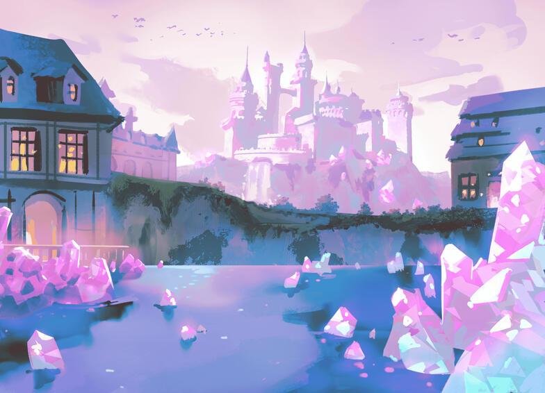 Concept Art Background for Closed Species Fairy Vials